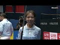 pba 팀리그 po 1경기 4세트 우리금융캐피탈 차파크 김민영 vs 하나카드 신정주 김진아