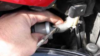 Fuel filter change on your Honda Pacific Coast