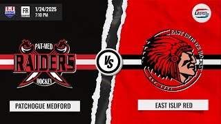 SCHSHL Freshman Hockey | Patchogue Medford vs East Islip Red