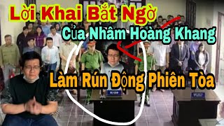 Lời Khai Bắt Ngờ Của Nhâm Hoàng Khang Làm Rún Động Phiên Tòa