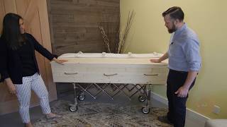 Eco-friendly casket options for green burials