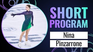 Nina PINZARRONE (BEL) | Women Short Program | Grand Prix de France 2023 | #GPFigure