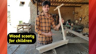 wood skating scooter , how to make wood skating scooter, by M H X MAX, लकड़ी का skating स्कूटर.