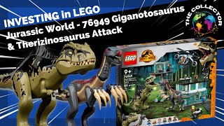 Lego Jurassic World   76949 Giganotosaurus and Therizinosaurus Attack