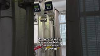 Insertion flow sensor calibration AquaLink