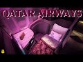 Qatar Airways Qsuite: Brilliant Flight, Dissapointing Lounge | Frankfurt to Doha | 4K