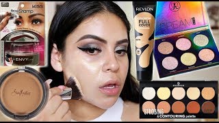 TESTING NEW MAKEUP: DRUGSTORE + HIGH END FIRST IMPRESSIONS | JuicyJas