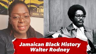 Jamaican Black History - Hugh Shearer Bans Walter Rodney