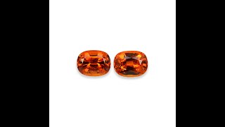 Spessartite Garnet Pair | 4.28 Cts