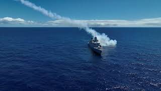 Royal Netherlands Navy frigate HNLMS Tromp (F803) Participates in SINKEX Exercise at RIMPAC 2024