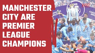 Manchester City Are Premier League Champions