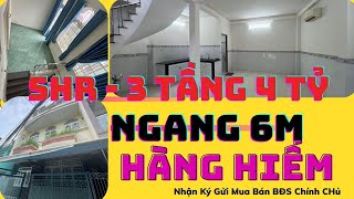 (ĐÃ BÁN) Quận 7 I Ngang Khủng 6M - Nhà 3 Tầng Chỉ 4 Tỷ TL I Thiên Hưng land