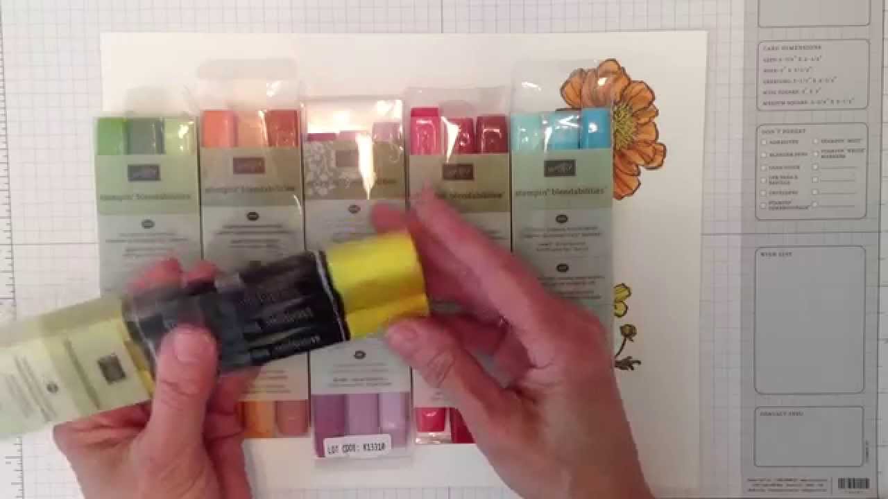 Stampin Up Blendabilities Tutorial Youtube