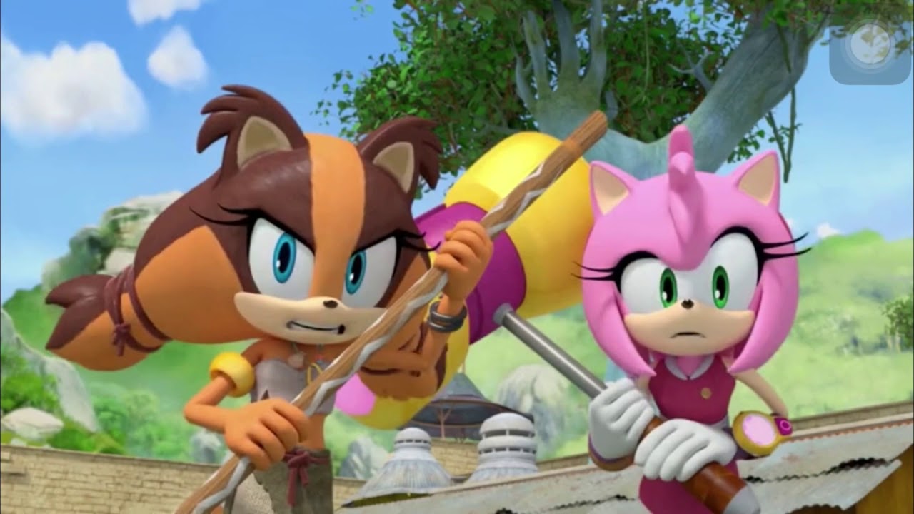 Sticks And Amy Moments/interactions/scenes In Sonic Boom Part 1 - YouTube