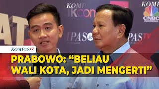 Saat Prabowo Puji Gibran Ketika Tiba di Arena Debat Cawapres: Beliau Wali Kota, Jadi Mengerti