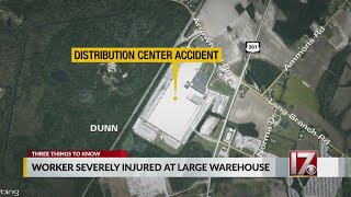 Worker critically injured in incident at large warehouse used by Food Lion near Dunn