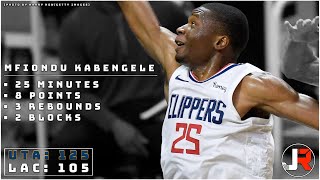 Preseason Game 3 of 3: Mfiondu Kabengele's Solid Outing