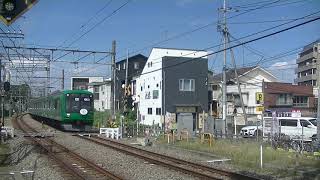 東急5122F（緑）上り回送　西武線西所沢通過