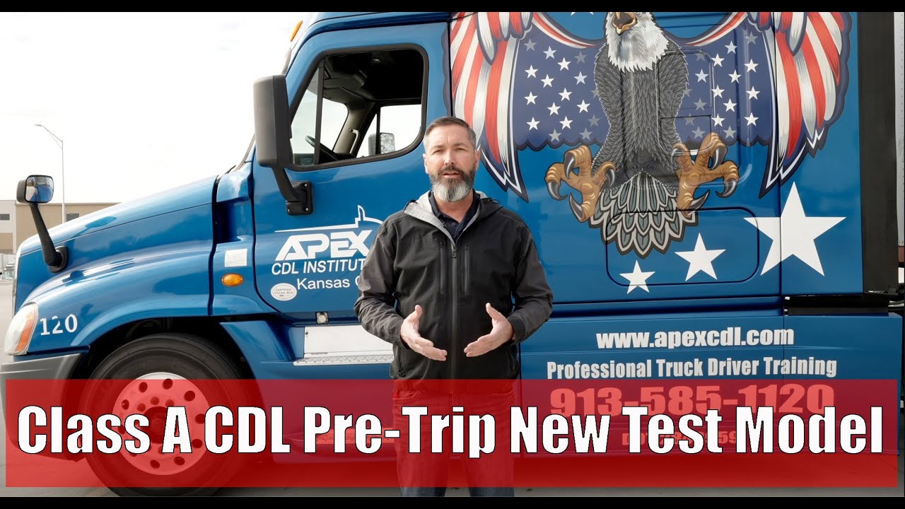 Class A CDL Pre-Trip Inspection / New Modernized CDL Test - YouTube