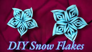How to make snowflakes out of paper | Christmas decorations 2023