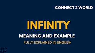 What Does infinity Means || Meanings And Definitions With infinity in ENGLISH