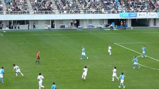 天皇杯　横浜ＦＣ　ＶＳ　松本山雅ＦＣ　松本攻勢３