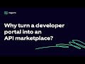 Why turn a developer portal into an API marketplace? | Nagarro