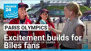 Excitement builds as Simone Biles goes for gold • FRANCE 24 English