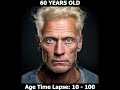 Aging Time Laps 10-100 (Scandinavian Man)