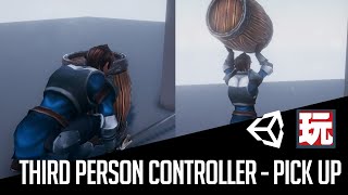 Third Person Pick and Throw Mechanics with Unity & Playmaker