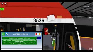 TTC ROBLOX 2019 Novabus LFS HEV 3536 Announcements