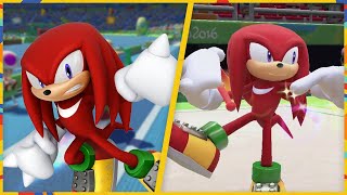 All 17 Events (Knuckles gameplay) | Mario and Sonic at the Rio 2016 Olympic Games (Wii U)
