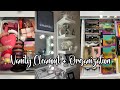 Makeup Vanity Cleaning And Organization | *HUGE & SATISFYING DECLUTTERING*