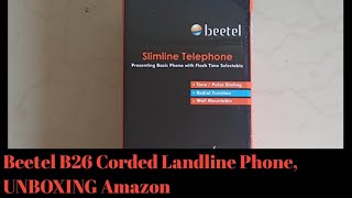 Beetel B26 Corded Landline Phone,  Unboxing and jio fiber connection