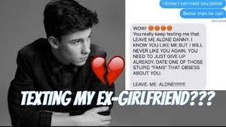 Lyric Text Prank on Cheating Ex Girlfriend! Gnash- I hate you I love you