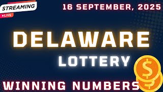 Delaware Day Lottery Results For - 16 Sep, 2025 - Play 3 - Play 4 - Powerball Drawing -Mega Millions