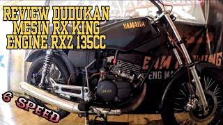 REVIEW RX KING MESIN RXZ || BAHAS DUDUKAN MESIN RXZ DI RANGKA RX KING || RX LARENG || DOKUMENTASI