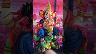 Vinayagar Making 😍 | Ganesha Chaturthi 2023 🔥 #ganeshchaturthi #short