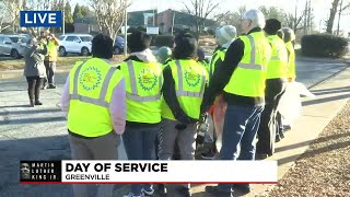 Local organization's day of service on MLK Day