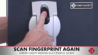 First Alert 2092LBF Biometric Safe Instructional Video