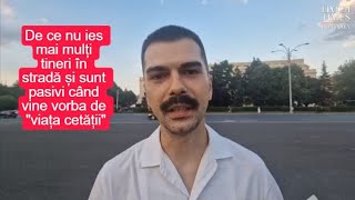 De ce nu se implică însă mai mulți tineri în viața civică? Explicațiile unui influencer