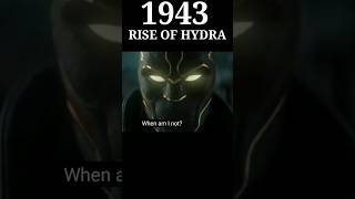 Rise of Hydra 1943 || New Black Panther Vs New Captain America || #shorts #marvel #avengers