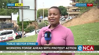 Public Sector Strike | Workers forge ahead with protest action