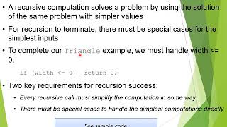 Big Java, Chapter 13: Recursion