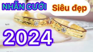 Tổng hợp những mẫu nhẫn cưới siêu đẹp 2024 #nhancuoi #18k