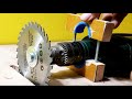 How to make a table saw from a drill in an easy way