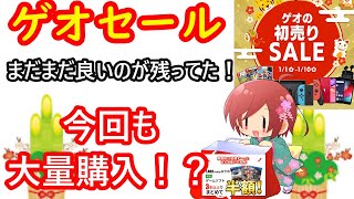 【ゲオセール】元レアゲーも？初売り数日経ってから買ってきました(*^^)