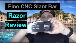 NEW Fine Slant Bar Safety Razor Review \u0026 Shave