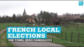 French local elections: one town, zero candidates