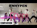 ENHYPEN “FEVER” 🤒 Dance Cover (COMPARISON) / dylantings #Shorts #ENHYPEN #FEVER